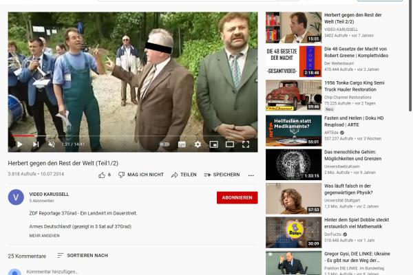 ZDF 37Grad - Herbert gegen den Rest der Welt